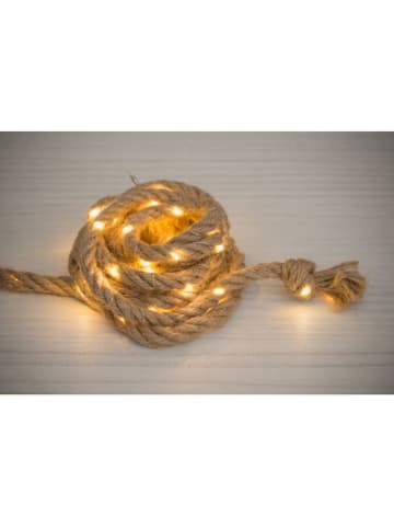 Tarmo Solar-Lichterkette in Beige - (L)300 cm
