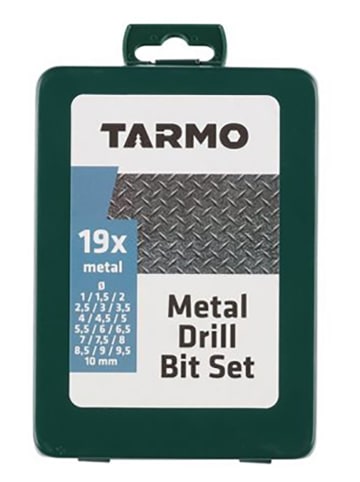 Tarmo 19tlg. Bohrer-Set in Grün
