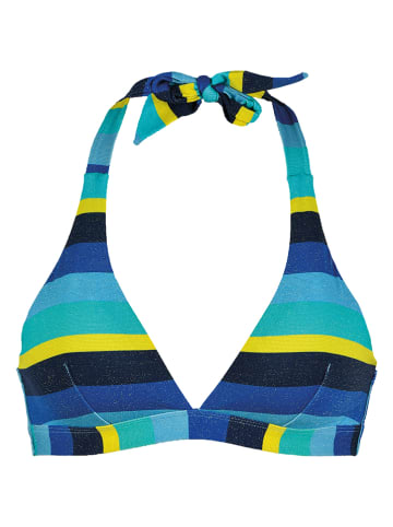 Naturana Biustonosz bikini w kolorze niebiesko-turkusowym