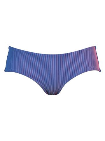 Naturana Bikini-Hose in Blau/ Pink