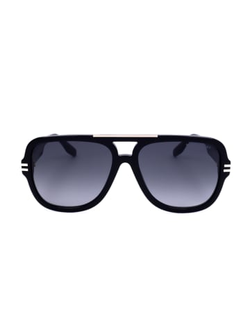 Marc Jacobs Herren-Sonnenbrille in Schwarz/ Dunkelblau