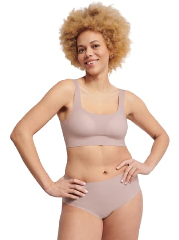 Sloggi Figi high waist "Double Comfort" w kolorze jasnoróżowym