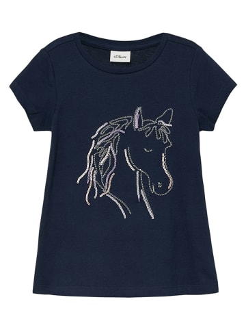s.Oliver Shirt donkerblauw