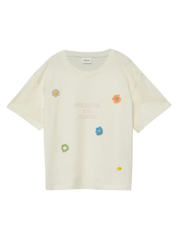 s.Oliver Shirt in Creme