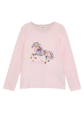 s.Oliver Longsleeve in Rosa