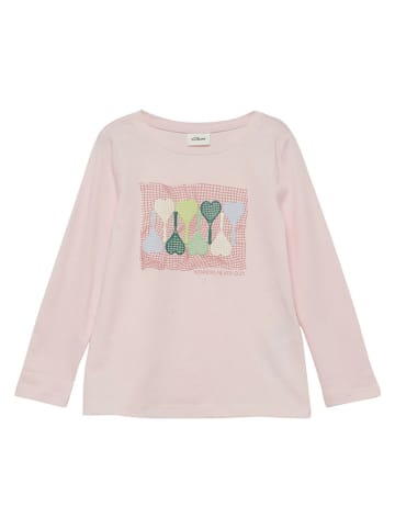 s.Oliver Longsleeve in Rosa