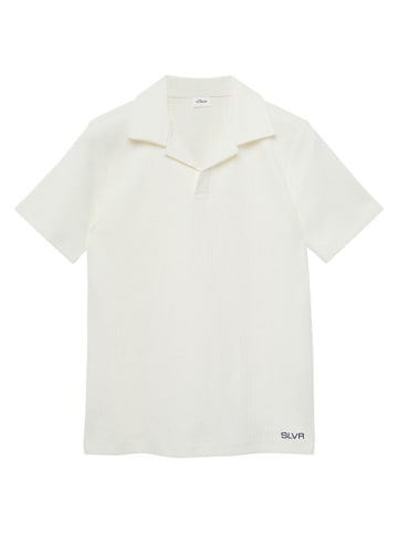 s.Oliver Poloshirt in Creme