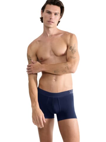 Sloggi Boxershorts "SLG" in Dunkelblau