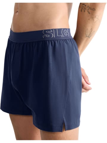 Sloggi Boxershort "SLG" donkerblauw