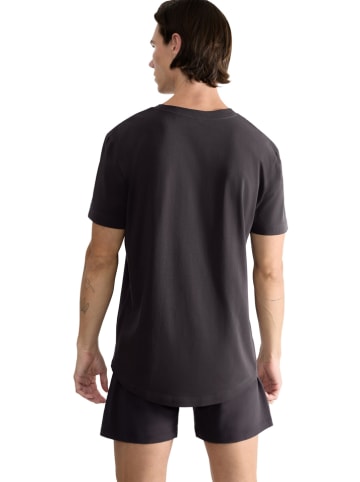 Sloggi Shirt "SLG" in Schwarz