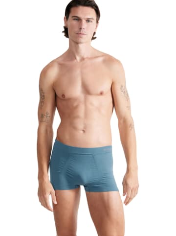 Sloggi 2-delige set: boxershorts "Go Smooth" donkerblauw/blauw