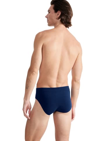 Sloggi 2-delige set: slips "Go Smooth" blauw/donkerblauw