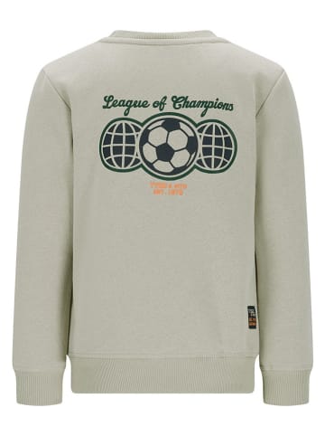 Tygo & Vito Sweatshirt "Silver" in Beige