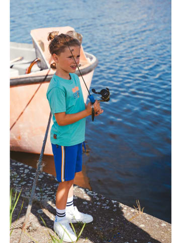 Tygo & Vito Koszulka "Jaimy" w kolorze turkusowym