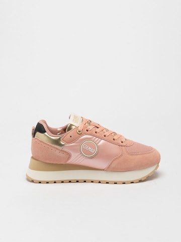 COLMAR Leren sneakers lichtroze