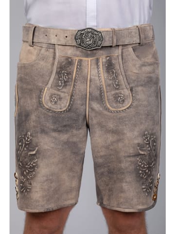 Edelnice Lederhose "Maxl" in Beige