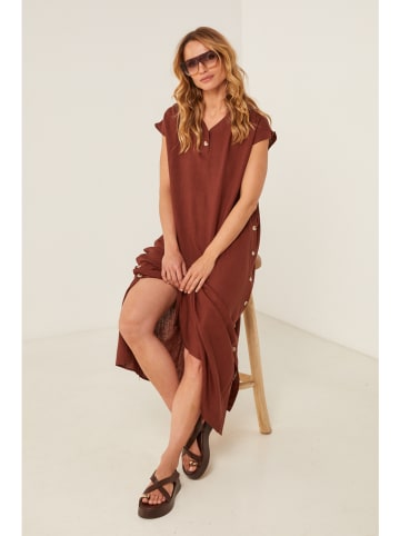 Joséfine Kleid "Kalel" in Braun