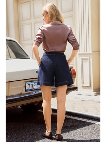 Joséfine Jeans-Bermudas "Pascaline" in Dunkelblau