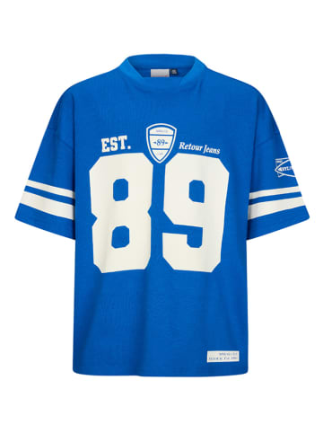 Retour Shirt "Chester" blauw
