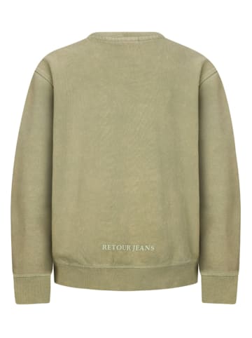 Retour Sweatshirt "Pepijn" in Khaki