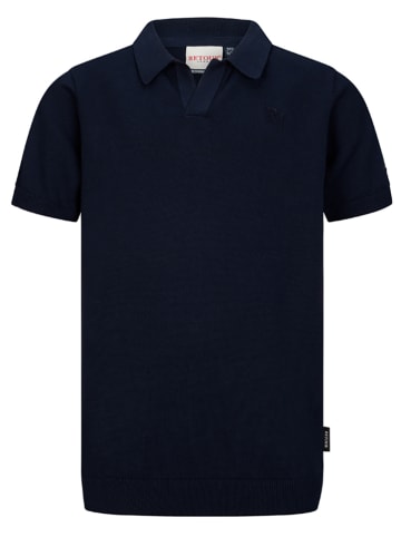 Retour Poloshirt "Camiel" donkerblauw