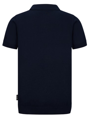 Retour Poloshirt "Camiel" donkerblauw