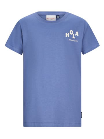 Retour Shirt "Flynn" in Dunkelblau