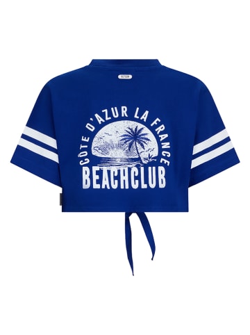 Retour Shirt "Fonda" in Dunkelblau