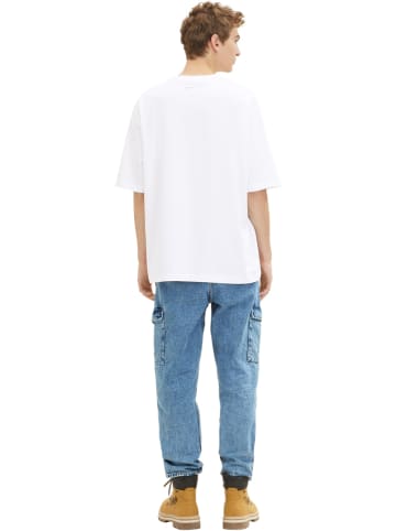 TOM TAILOR Denim Shirt in Weiß