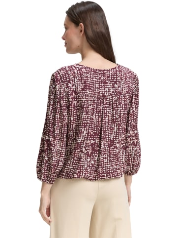 Tom Tailor Bluse in Bordeaux