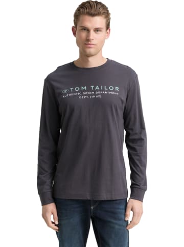 Tom Tailor Longsleeve in Grau