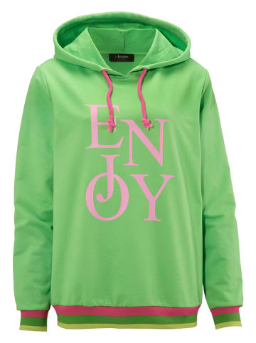 Aniston Hoodie in Grün