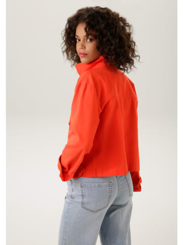 Aniston Kurtka koszulowa w kolorze pomarańczowym