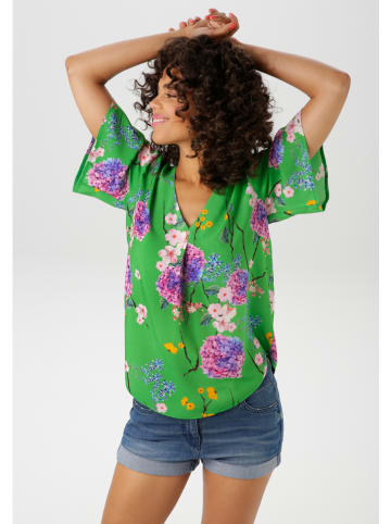 Aniston Blouse groen/paars