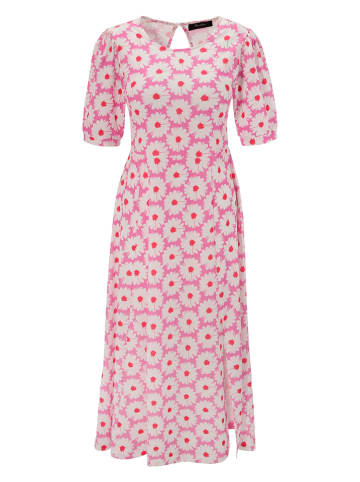Aniston Kleid in Rosa/ Weiß