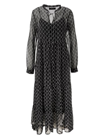 Aniston Jurk zwart/wit