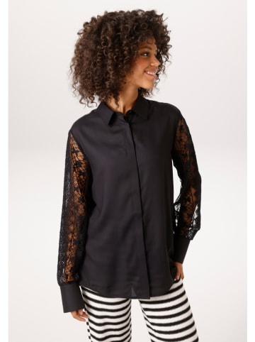 Aniston Bluse in Schwarz