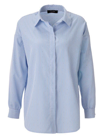 Aniston Blouse lichtblauw/wit