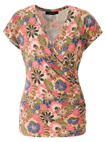Aniston Shirt in Rosa/ Blau