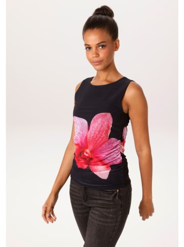 Aniston Top zwart/roze