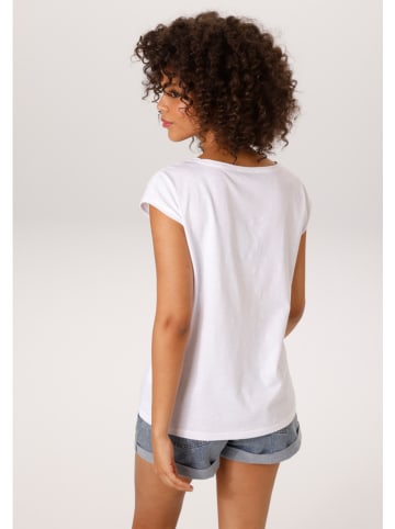Aniston Shirt in Weiß