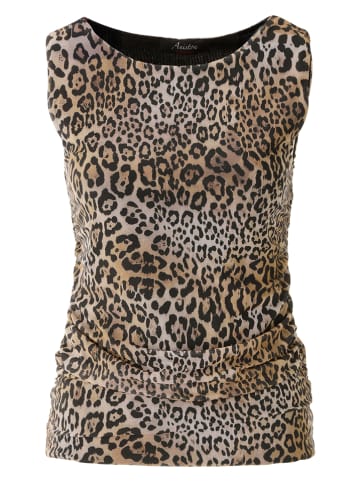 Aniston Top w kolorze brązowo-czarnym