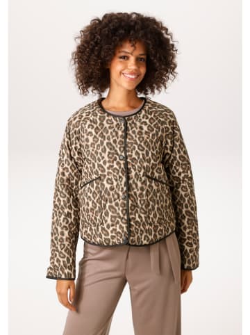Aniston Übergangsjacke in Beige/ Anthrazit