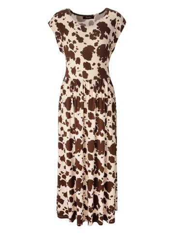 Aniston Jurk crème/bruin
