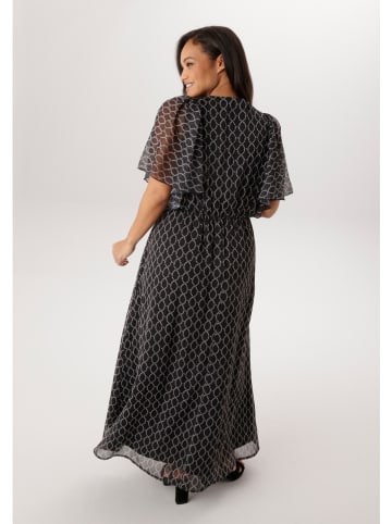 Aniston Kleid in Schwarz/ Weiß