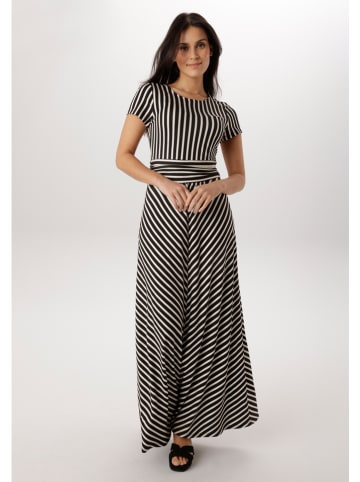 Aniston Jurk zwart/wit