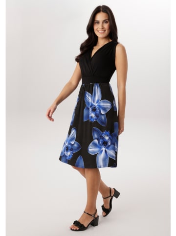 Aniston Kleid in Schwarz/ Blau