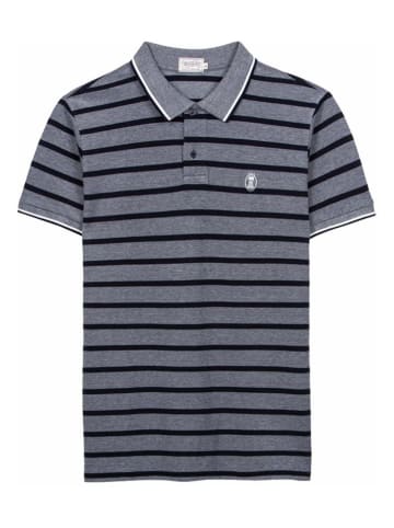 Herrlicher Poloshirt "Score" in Dunkelblau