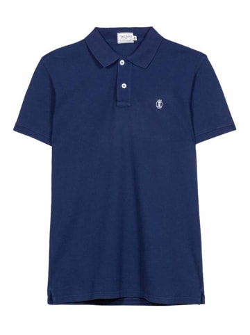 Herrlicher Poloshirt "Score" in Dunkelblau