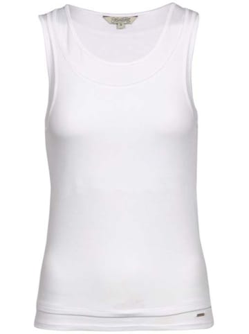 Herrlicher Top "Camila" w kolorze białym
